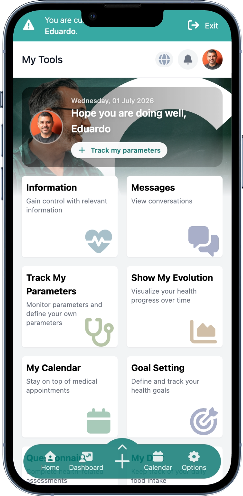 Esperity Coach app for coachees